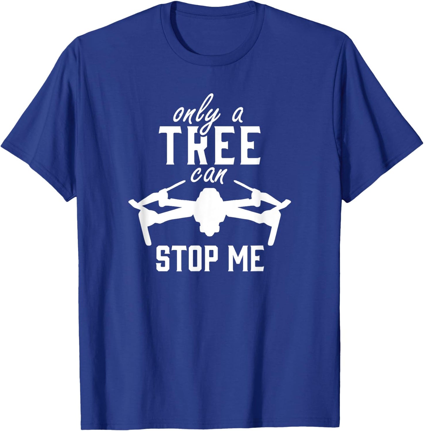 Drone Pilot FPV Race Copter Aerial Multicopter Funny T-Shirt - T-Shirt | Royal