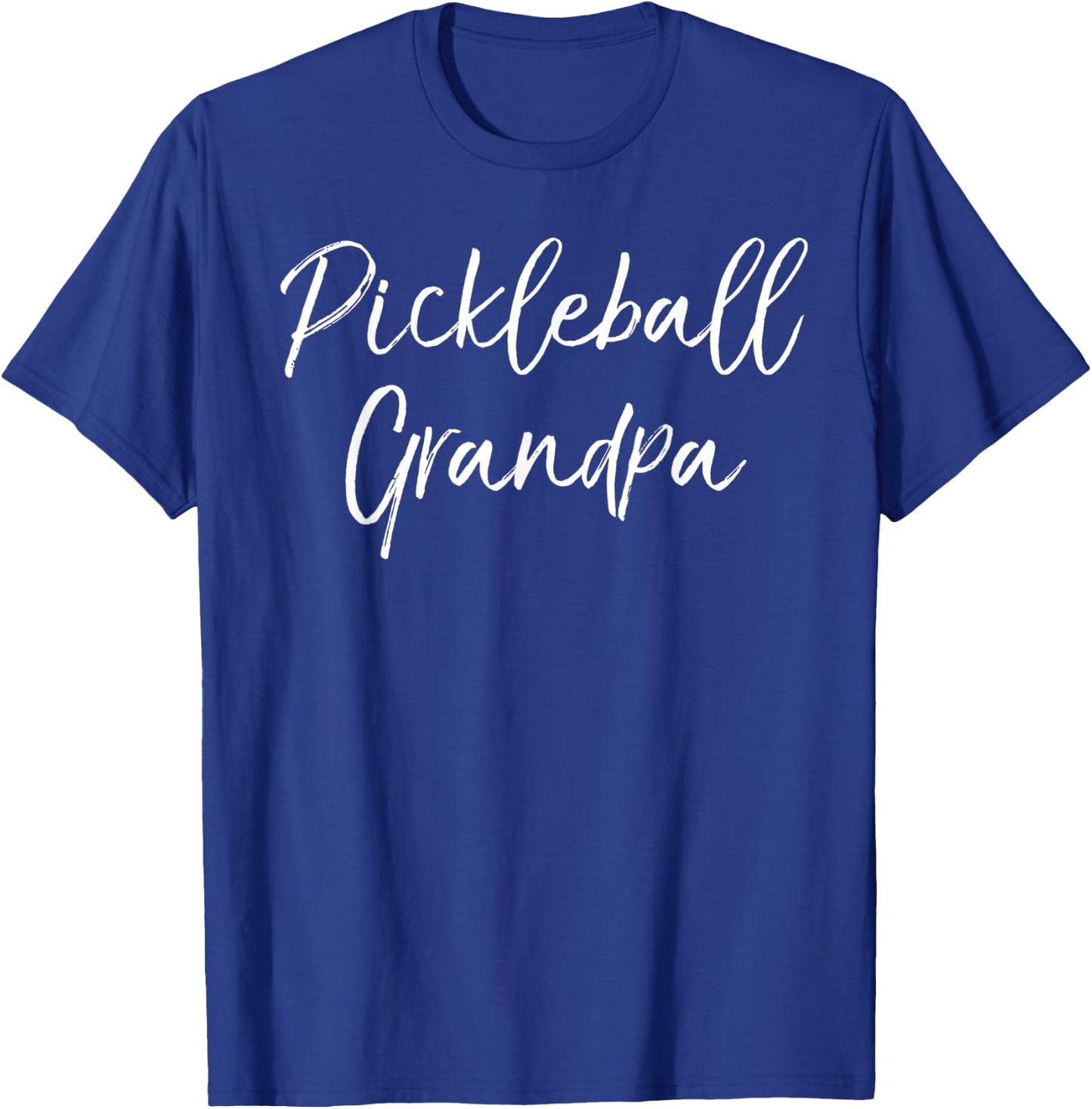 Cute Pickle Ball Quote Father's Day Gift Pickleball Grandpa T-Shirt - T-Shirt | Royal