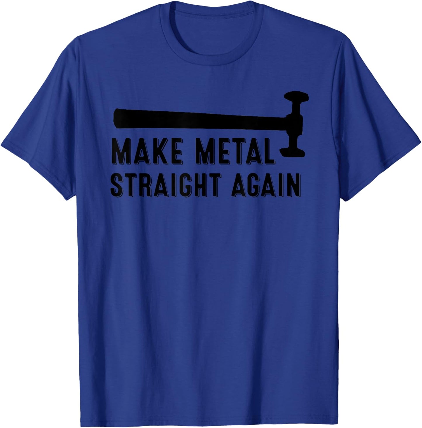 Funny Auto Body Shop Gift Men Grease Car Monkey Technicians T-Shirt - T-Shirt | Royal