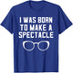 Optometrist Joke For Eye Doctor Optician Women Glasses Funny T-Shirt - T-Shirt | Royal