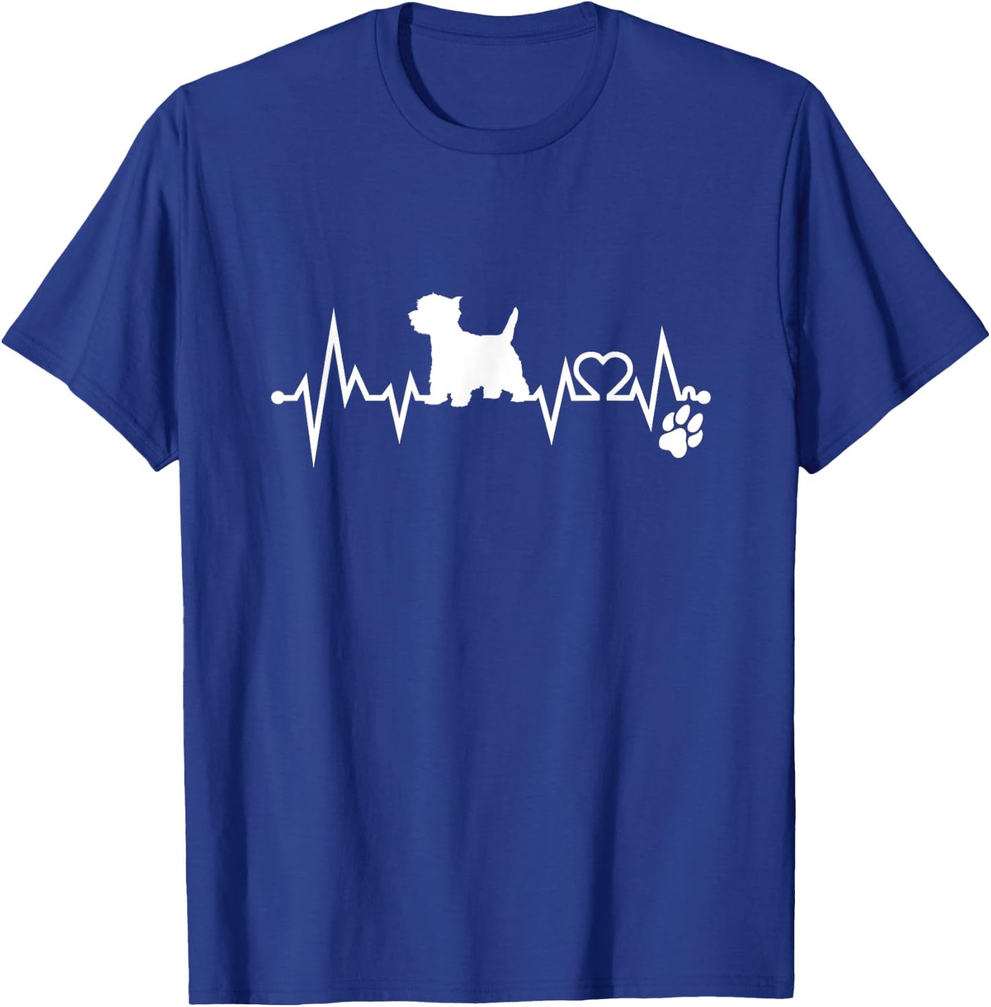 Westie Gifts Men Women West Highland Terrier T-Shirt - T-Shirt | Royal