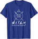 W.I.T.C.H Women In Total Control Here T-Shirt - T-Shirt | Royal