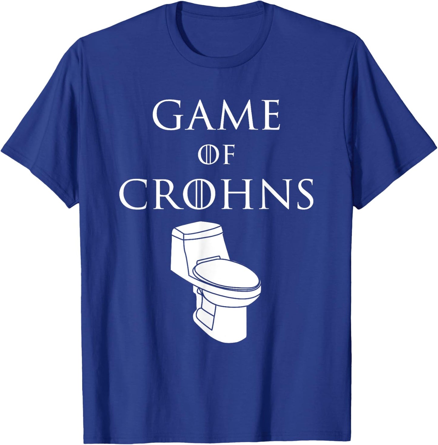 Funny Game of Crohns Awareness Chron's Disease Symptoms T-Shirt - T-Shirt | Royal