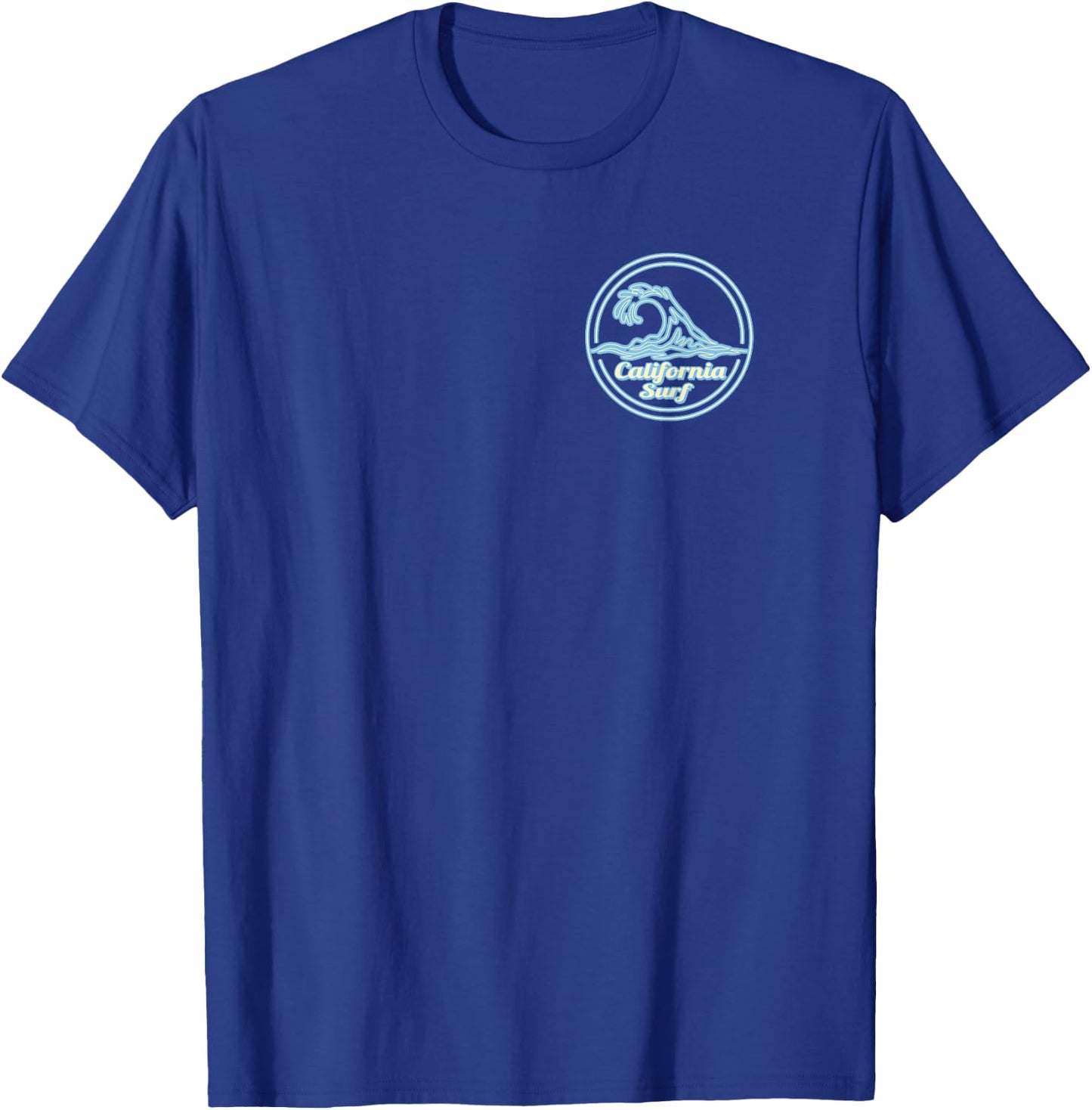 Lower Trestles Big Wave Surf Club, surfing graphic T-Shirt - T-Shirt | Royal