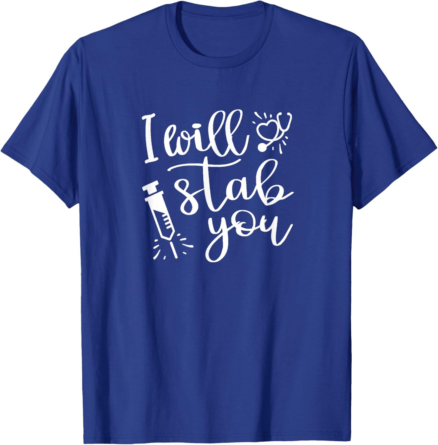 Funny Medical Worker Shirt - Nurse, CNA T-Shirt - T-Shirt | Royal