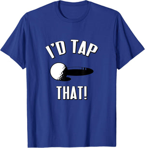 ID TAP THAT Golf T-Shirt - T-Shirt | Royal