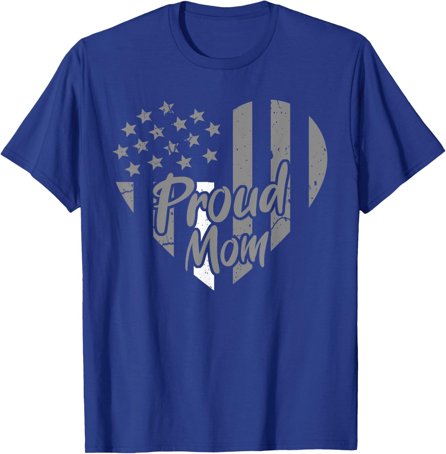 Proud Mom Ems Officials Emt Paramedic Mother Shirt T-Shirt - T-Shirt | Royal