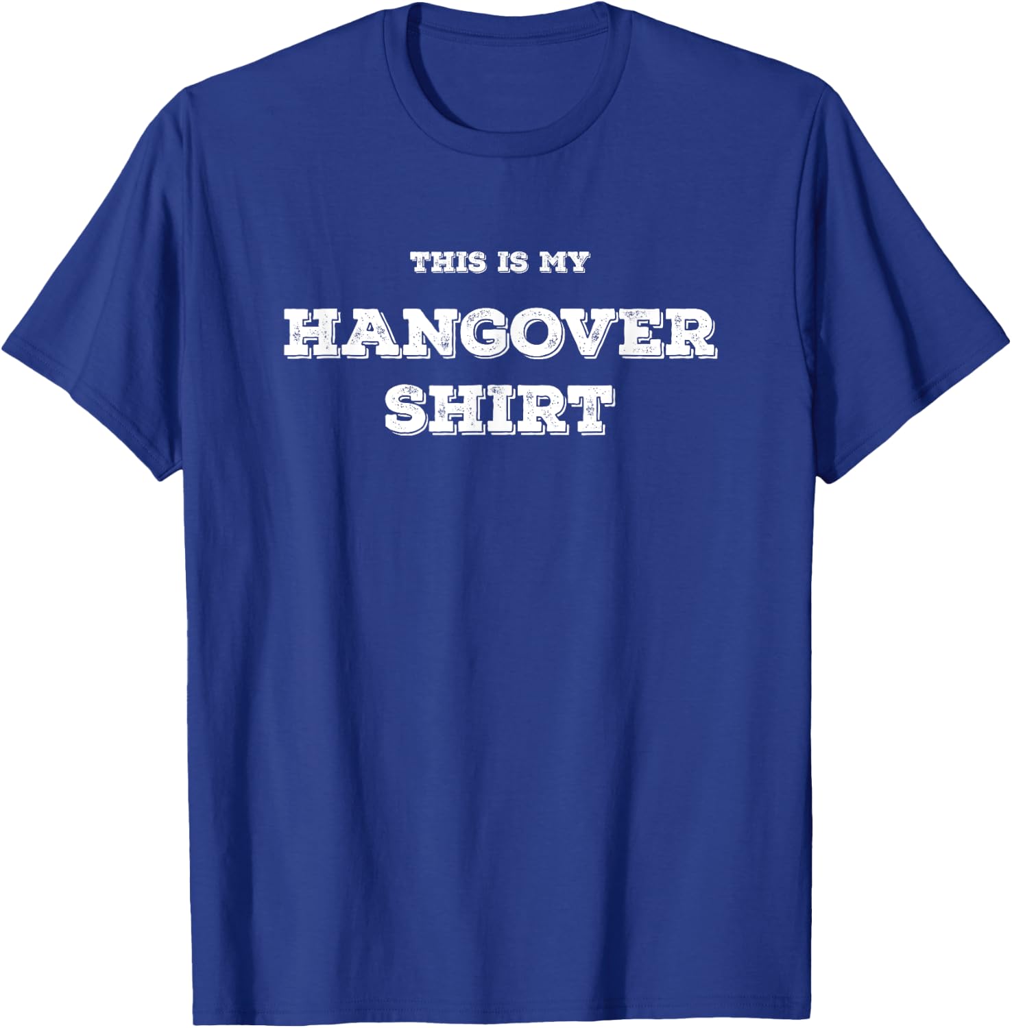 Funny Day Drinking This is my Hangover T-Shirt - T-Shirt | Royal