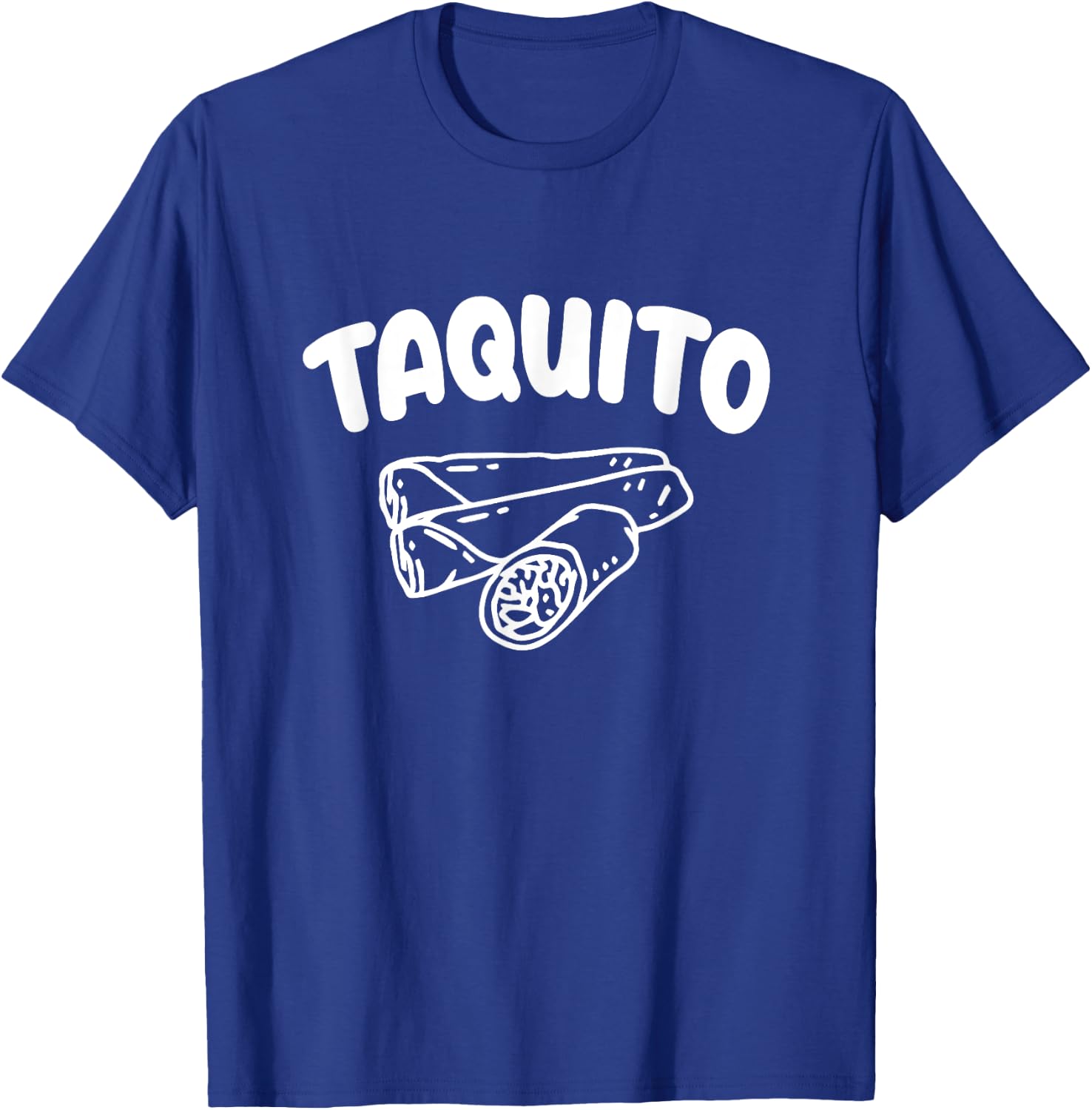 Burrito Taco Taquito Mexican Food Family Matching Outfits T-Shirt - T-Shirt | Royal