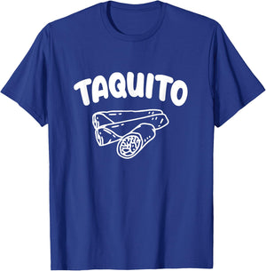 Burrito Taco Taquito Mexican Food Family Matching Outfits T-Shirt - T-Shirt | Royal