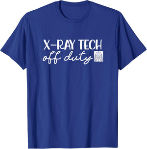 X-ray technician at retirement Rad Tech Retirement Novelty T-Shirt - T-Shirt | Royal
