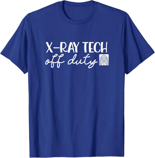 X-ray technician at retirement Rad Tech Retirement Novelty T-Shirt - T-Shirt | Royal