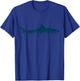 Shark Shirt Men GREAT WHITE SHARK Funny Scuba Diver T-Shirt - T-Shirt | Royal