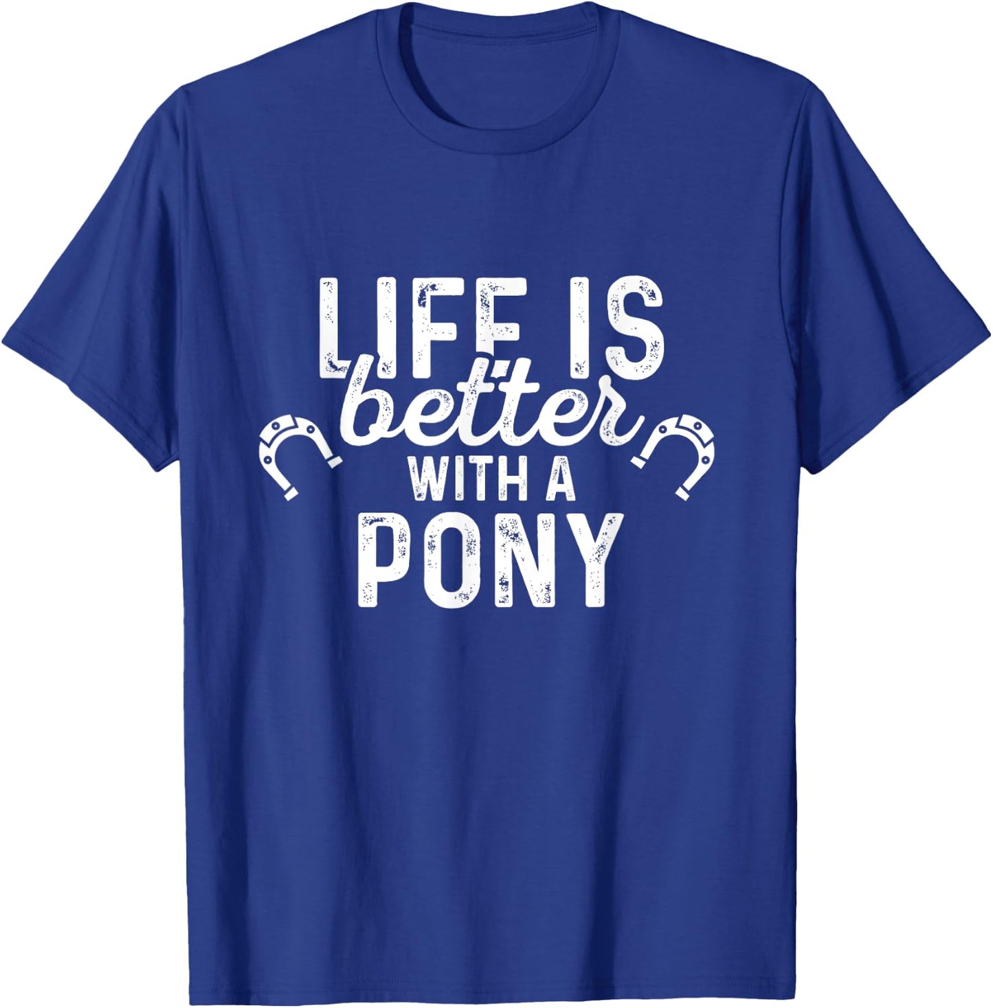 Pony Life Mini Horses Miniature Horse Lovers T-Shirt - T-Shirt | Royal