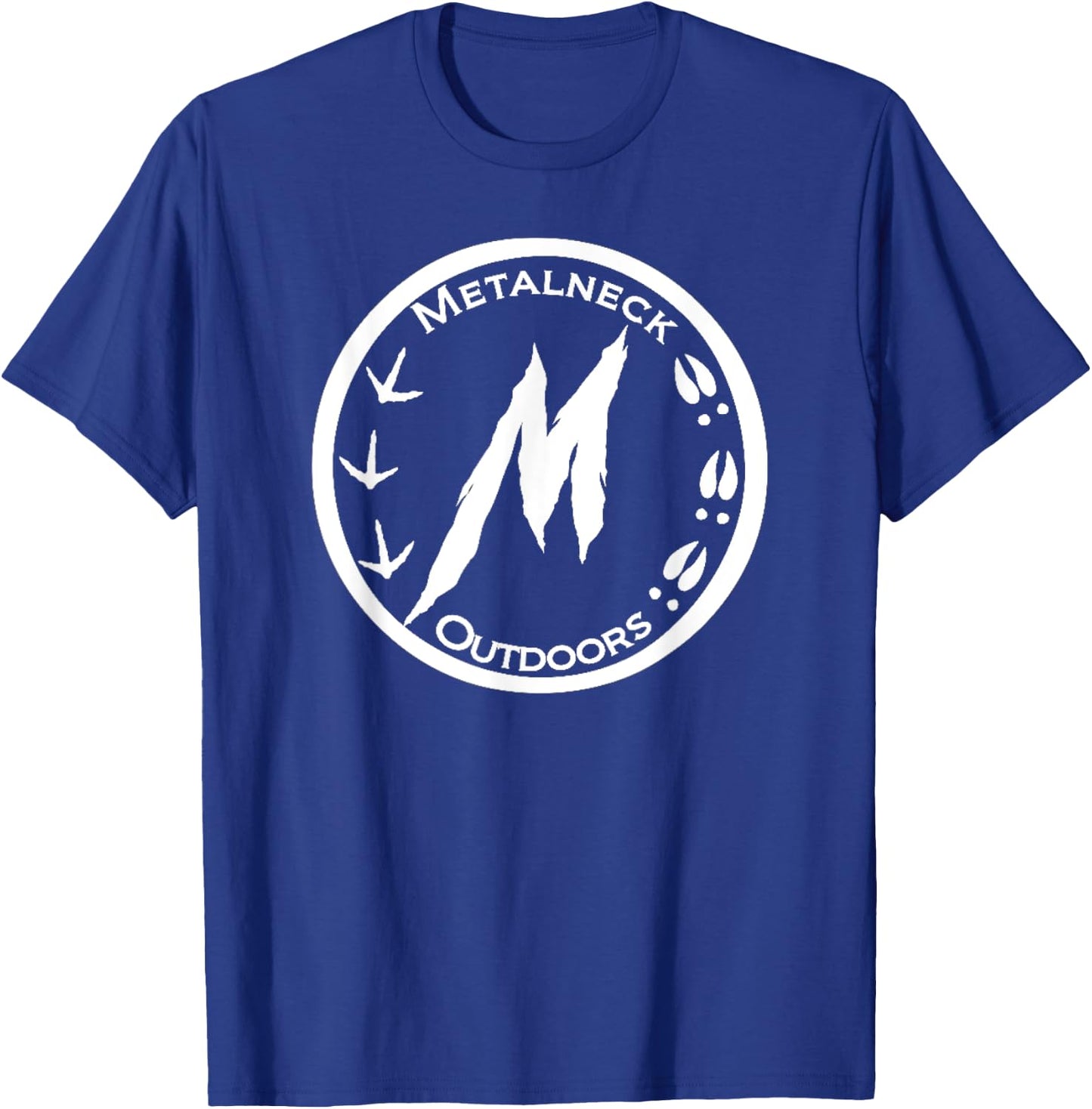 Metalneck Outdoors Circle Logo T-Shirt - T-Shirt | Royal