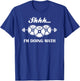 Shhh I'm Doing Math Weight Lifting Math Lover Quote Vintage T-Shirt - T-Shirt | Royal