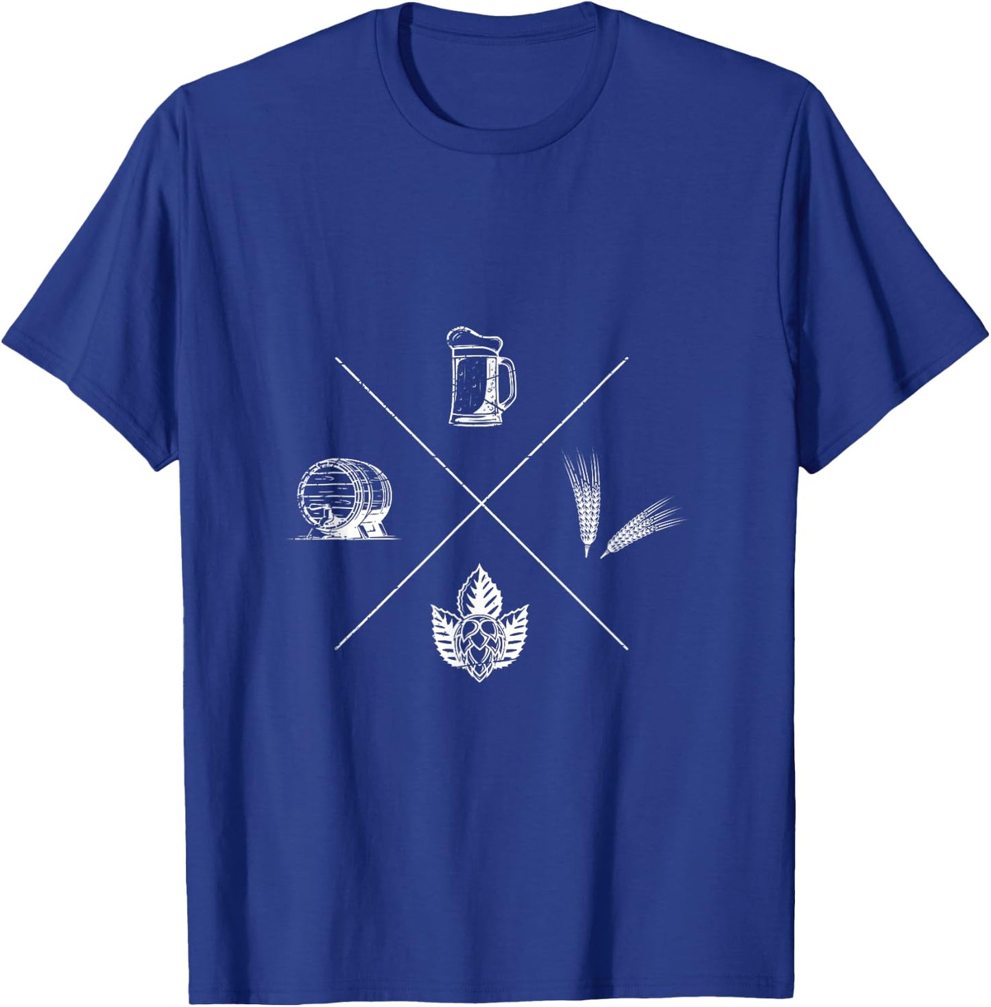 Brewing Home Brewery Craft Beer T-Shirt - T-Shirt | Royal