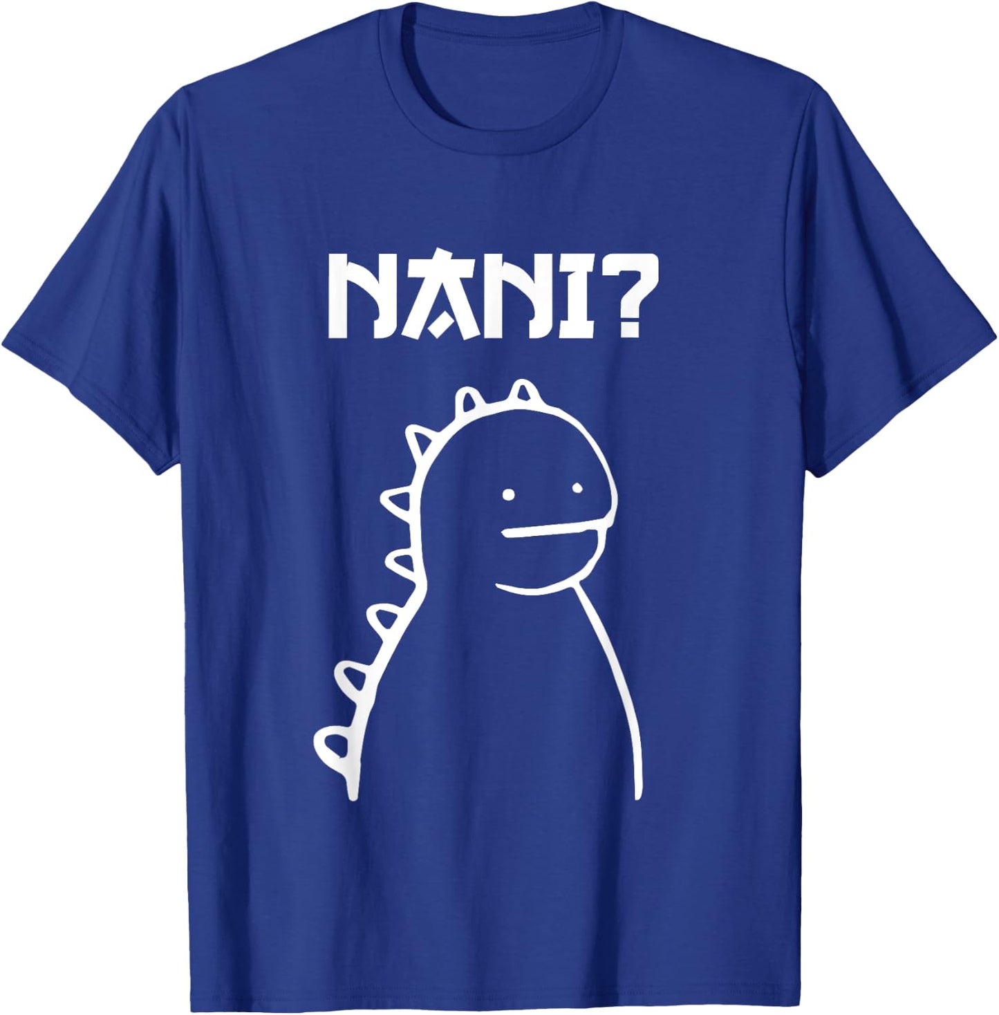 Japanese Dinosaur T-Rex Nani Otaku Manga Fan Anime Shounen T-Shirt - T-Shirt | Royal
