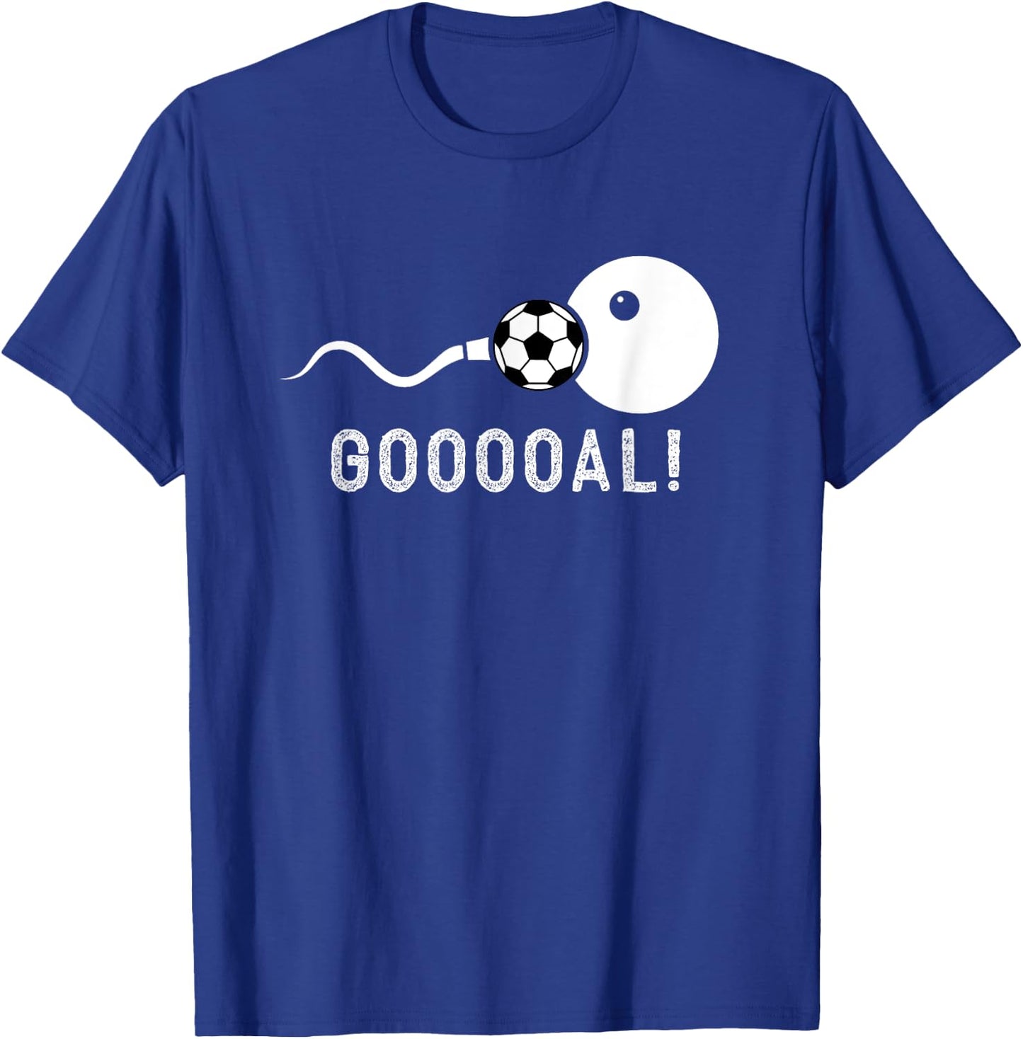 Funny Soccer Father Pregnancy Announcement T-Shirt - T-Shirt | Royal