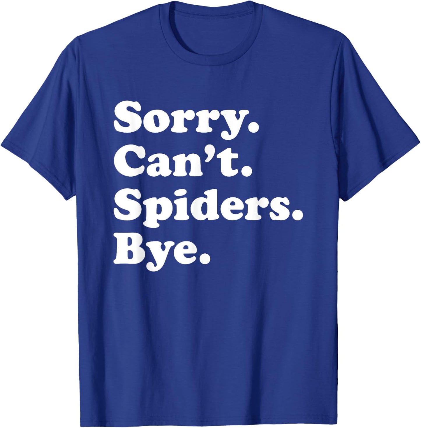 Funny Spider Gift Women Boys or Girls T-Shirt - T-Shirt | Royal