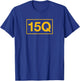 15Q Air Traffic Control Operator T-Shirt - T-Shirt | Royal