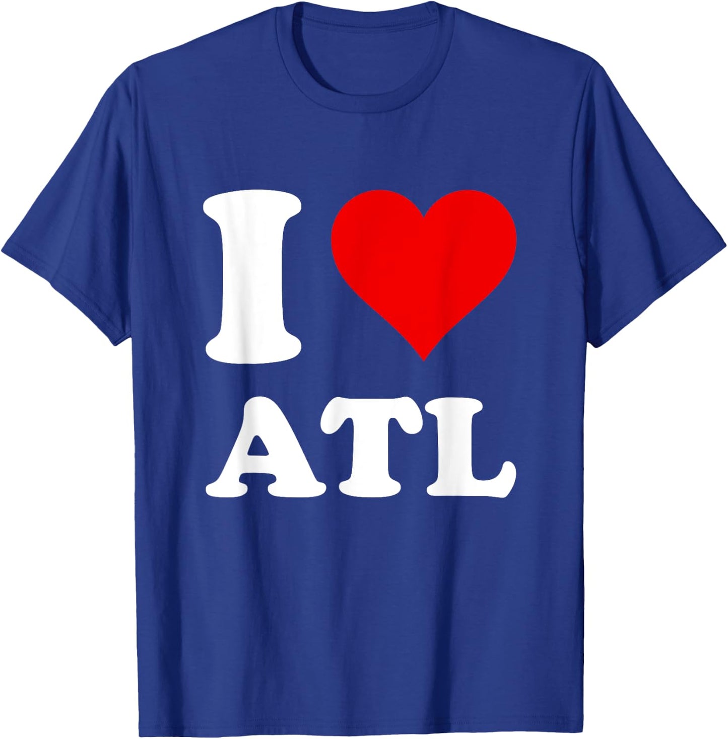 I Love Atl T-Shirt - T-Shirt | Royal