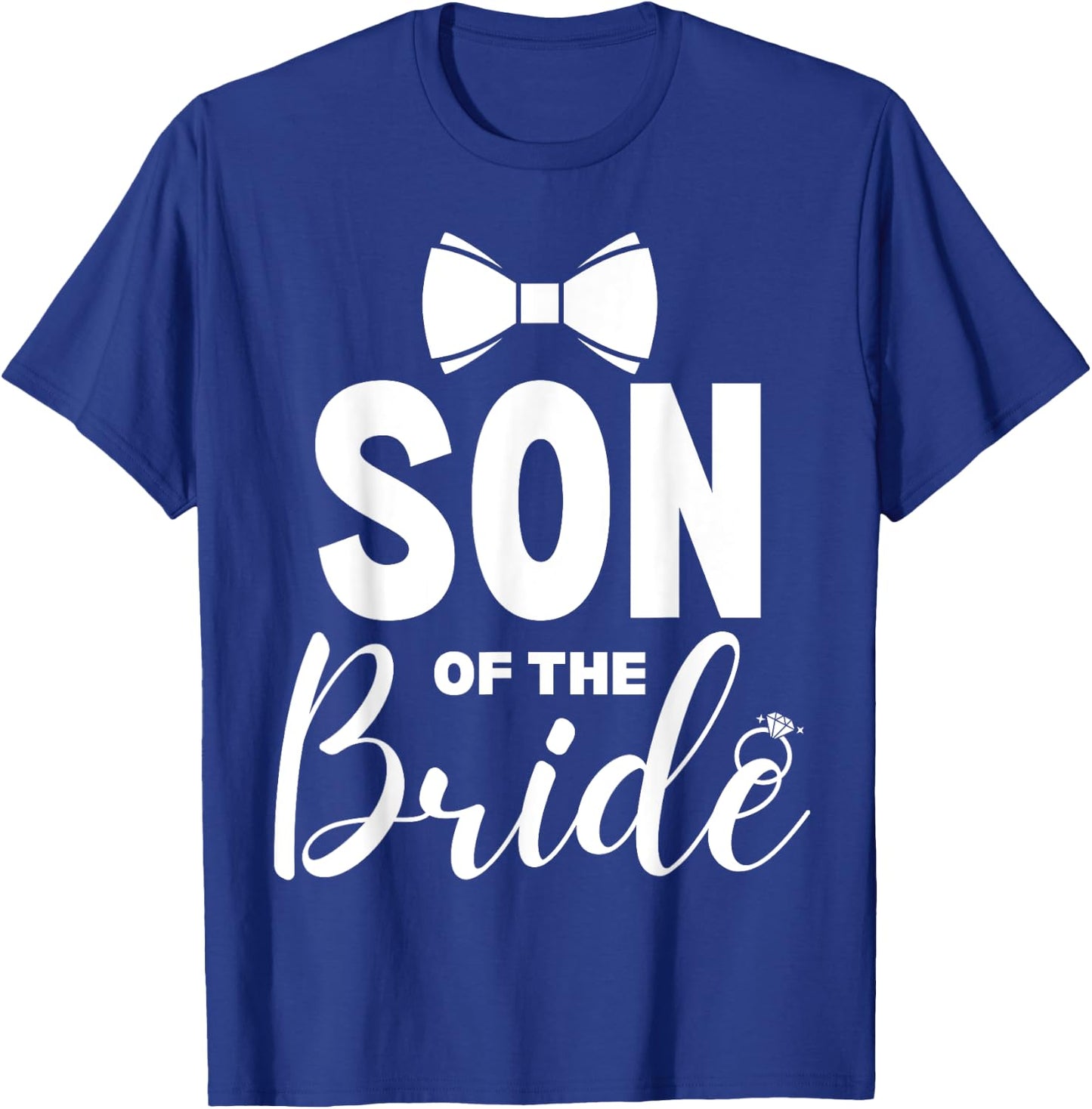 Son of the Bride Wedding Party Family Costume T-Shirt - T-Shirt | Royal