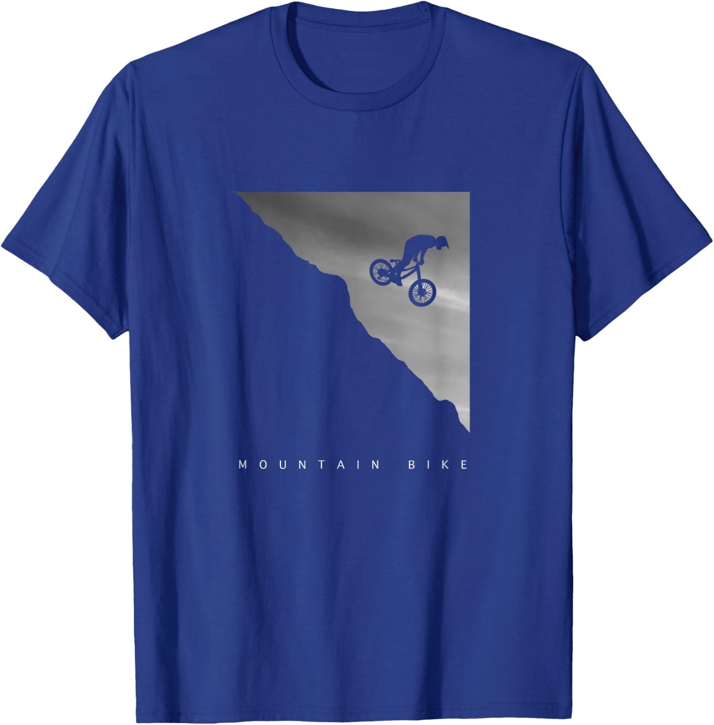 MTB Mountain Bike T-Shirt - T-Shirt | Royal