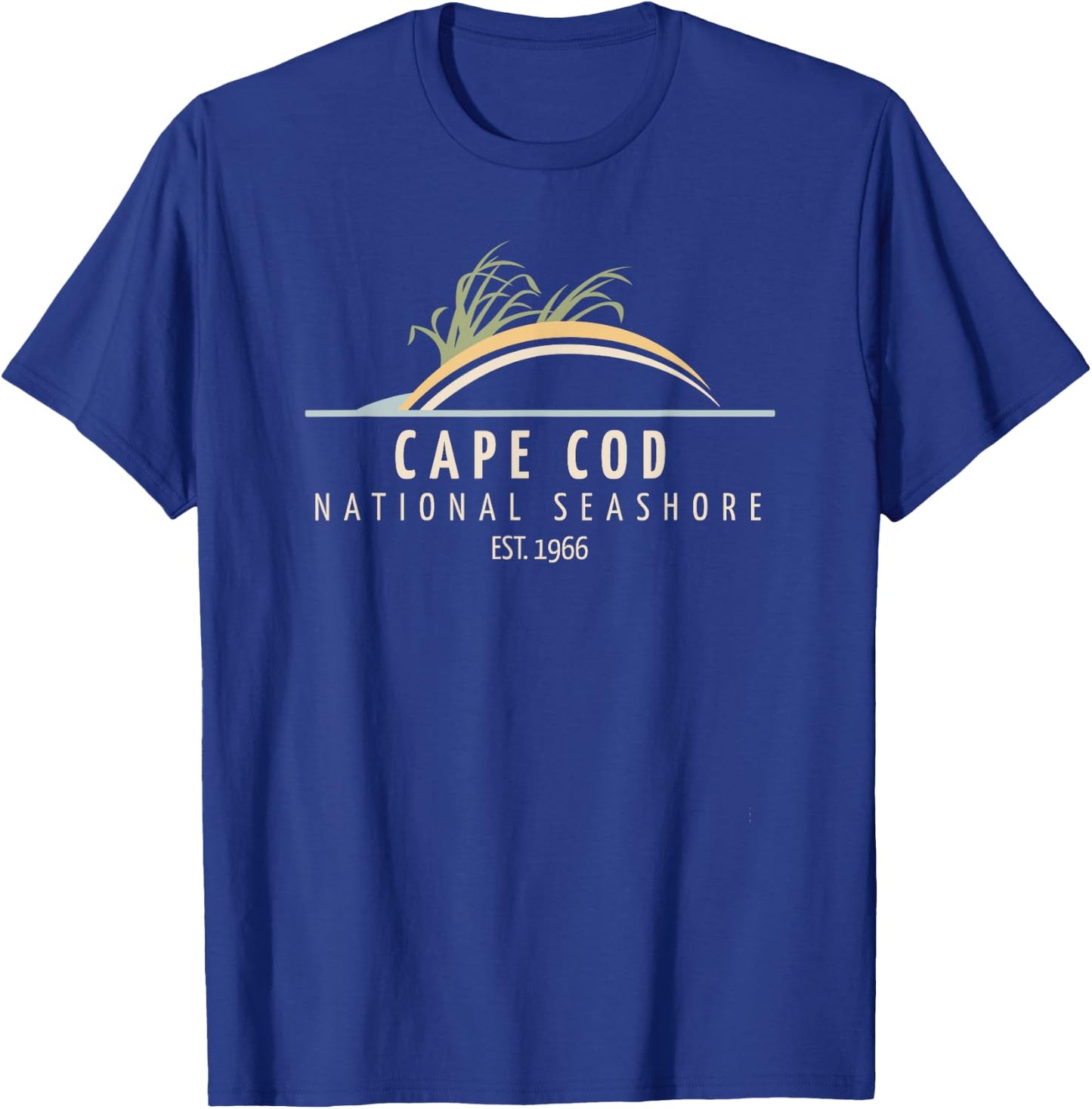 Souvenir Gift Cape Cod National Seashore T-Shirt - T-Shirt | Royal
