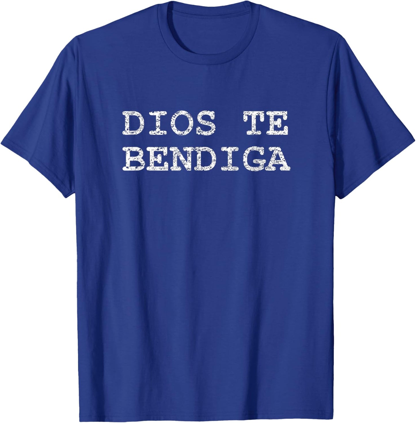 Dios Te Bendiga God Bless You T-Shirt - T-Shirt | Royal