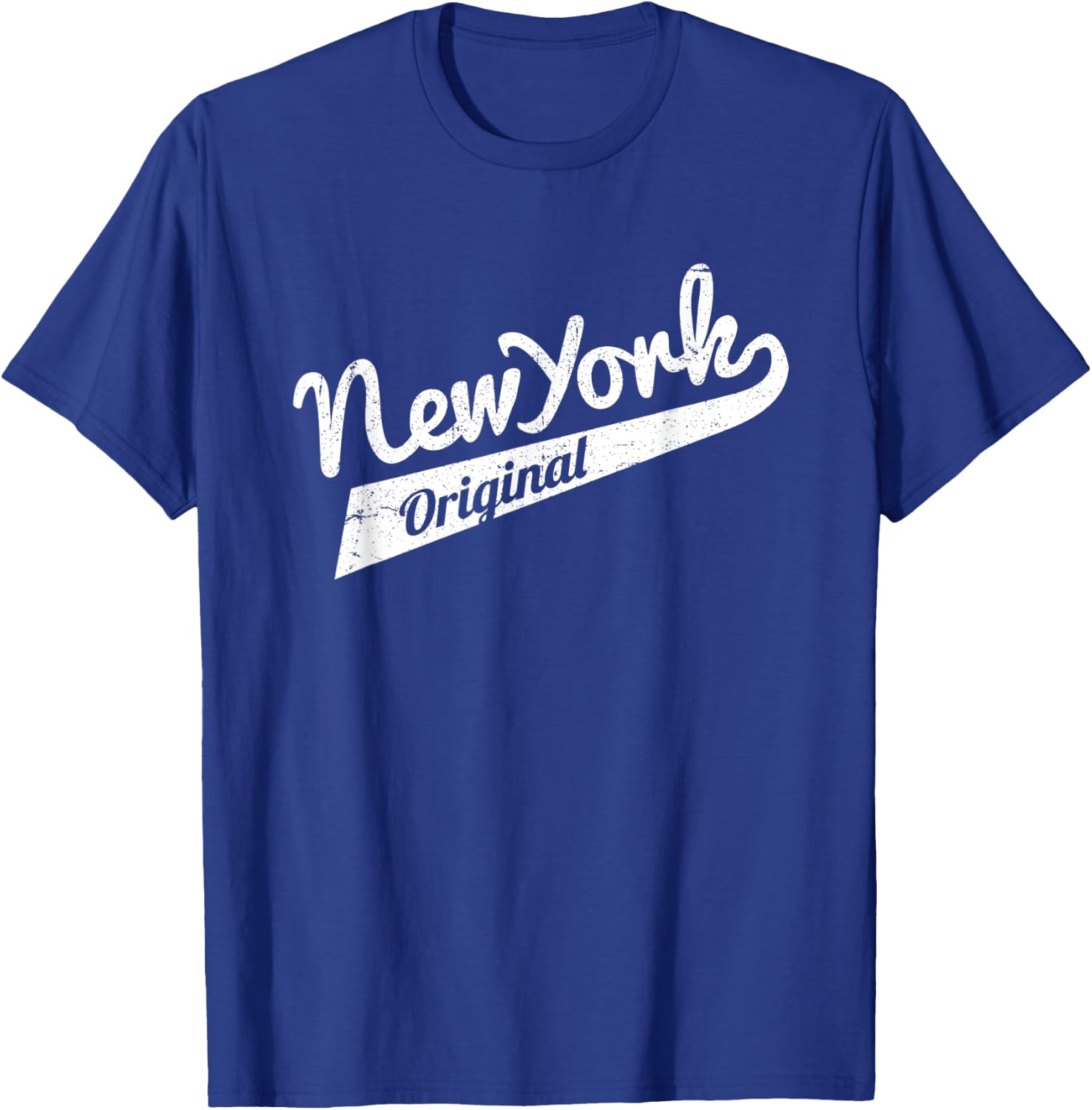 Vintage New York Original Men Women Jersey Style T-Shirt - T-Shirt | Royal