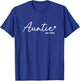 Auntie Aunt Est 2024 Design T-Shirt - T-Shirt | Royal