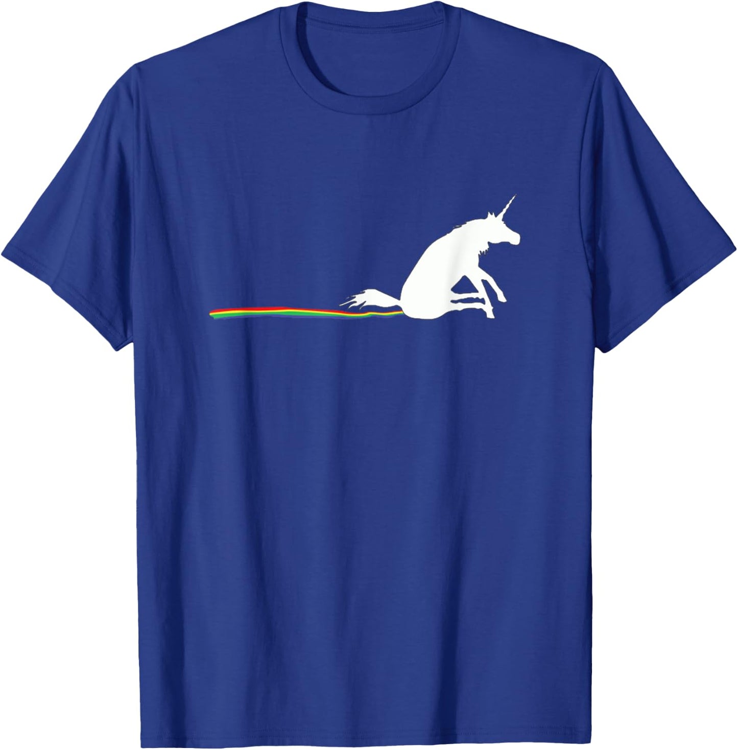 Unicorn Trail Rainbow Poop T-Shirt - T-Shirt | Royal