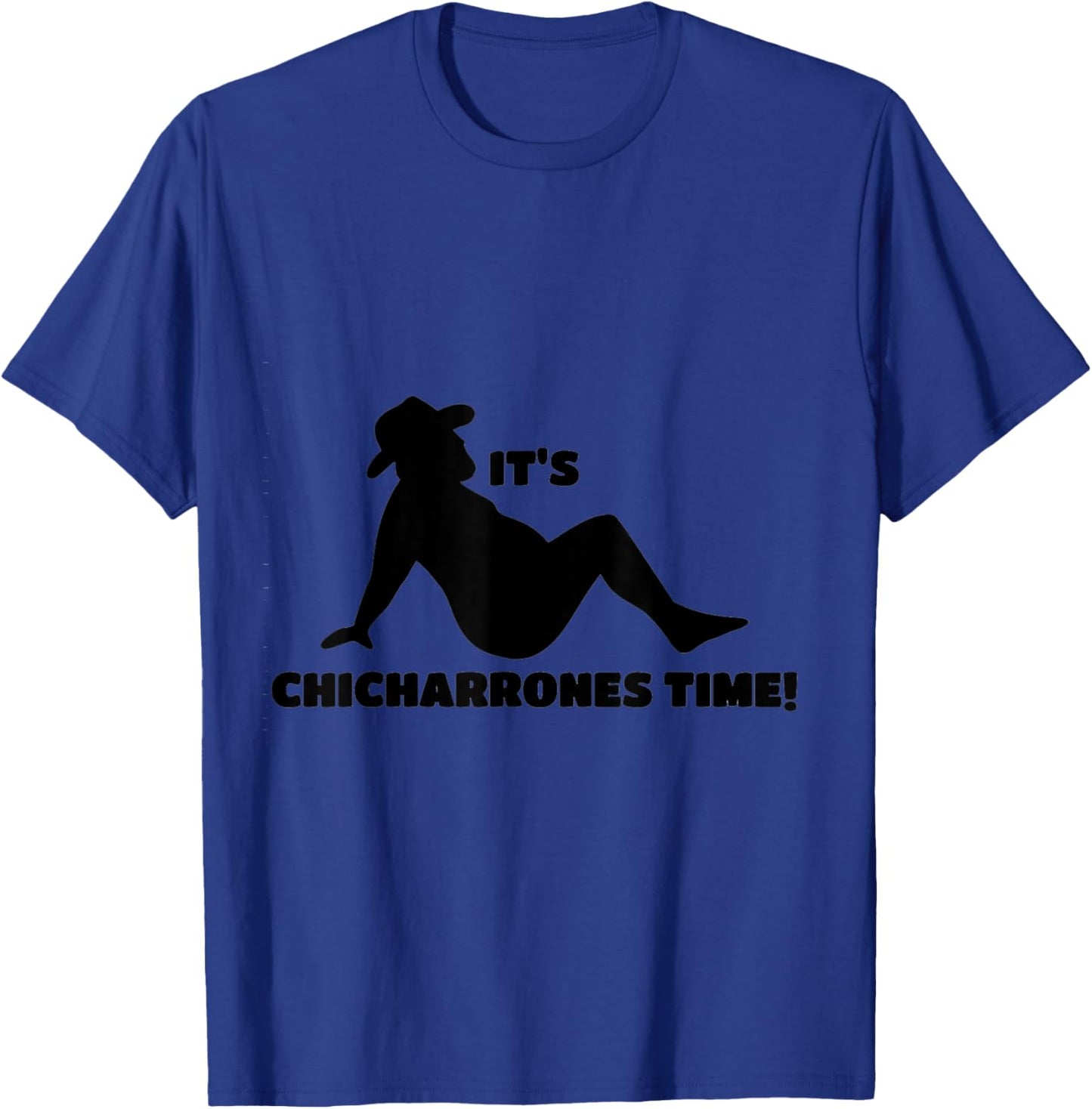Vibin Cowboy Chicharrones Time , Small, Grey T-Shirt - T-Shirt | Royal