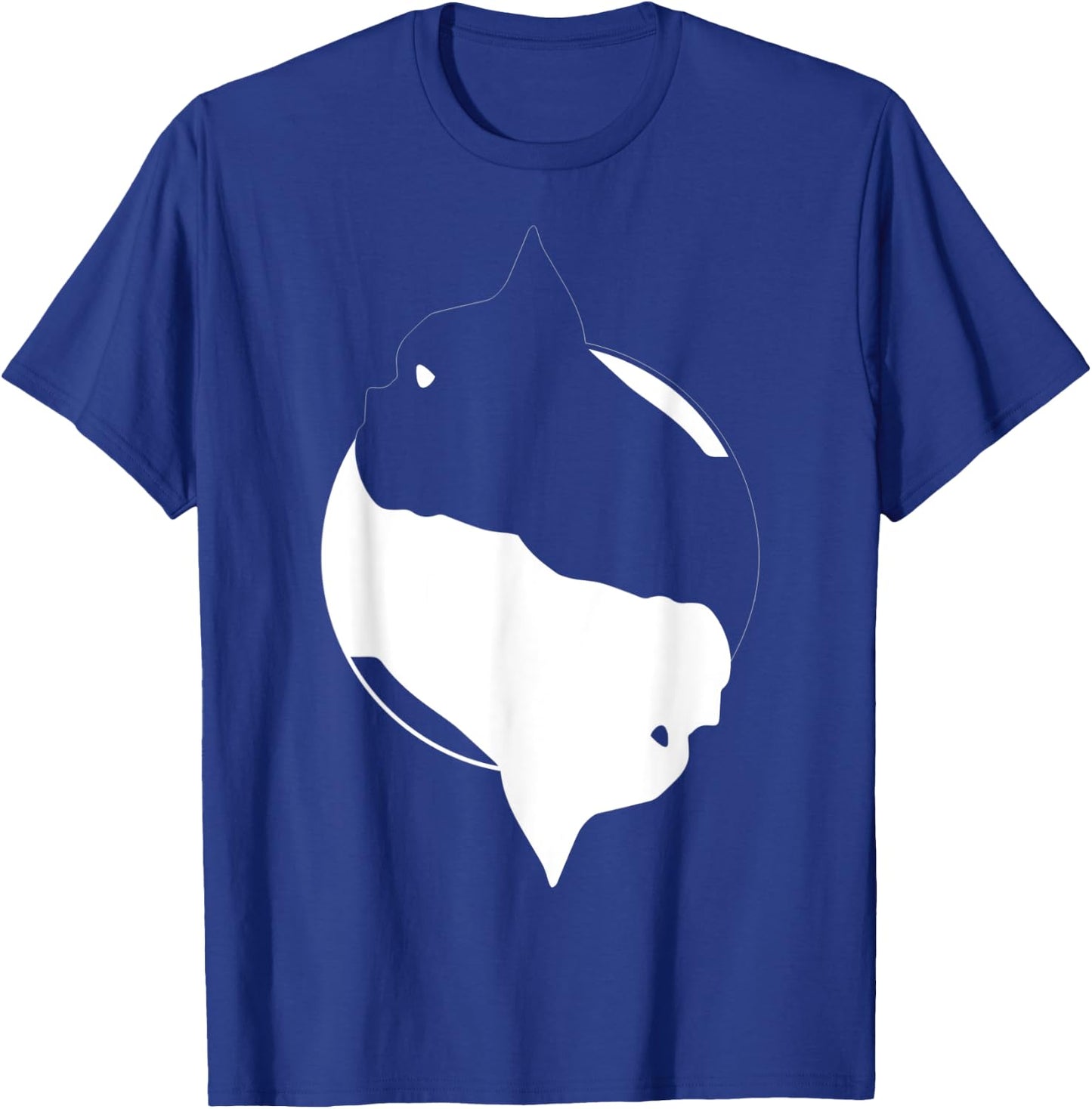 Yin Yang French Bulldog Funny Frenchie Symbol Meditation T-Shirt - T-Shirt | Royal