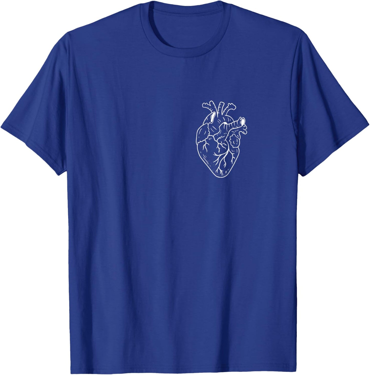 Anatomical Heart T-Shirt - T-Shirt | Royal
