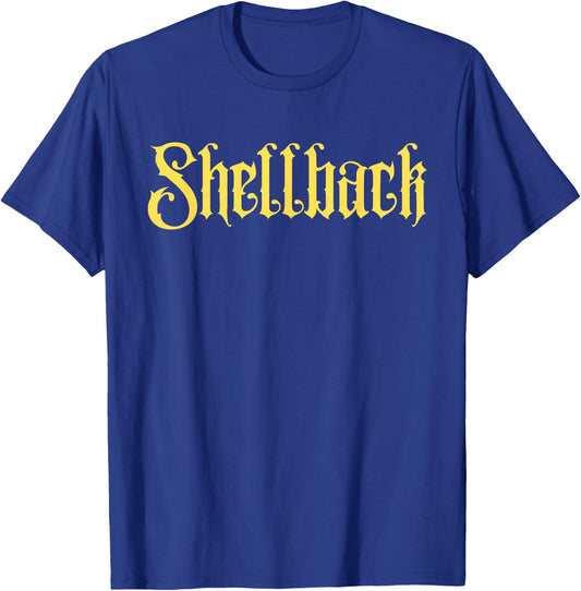 Vintage Navy Crusty Shellback Kraken T-Shirt - T-Shirt | Royal