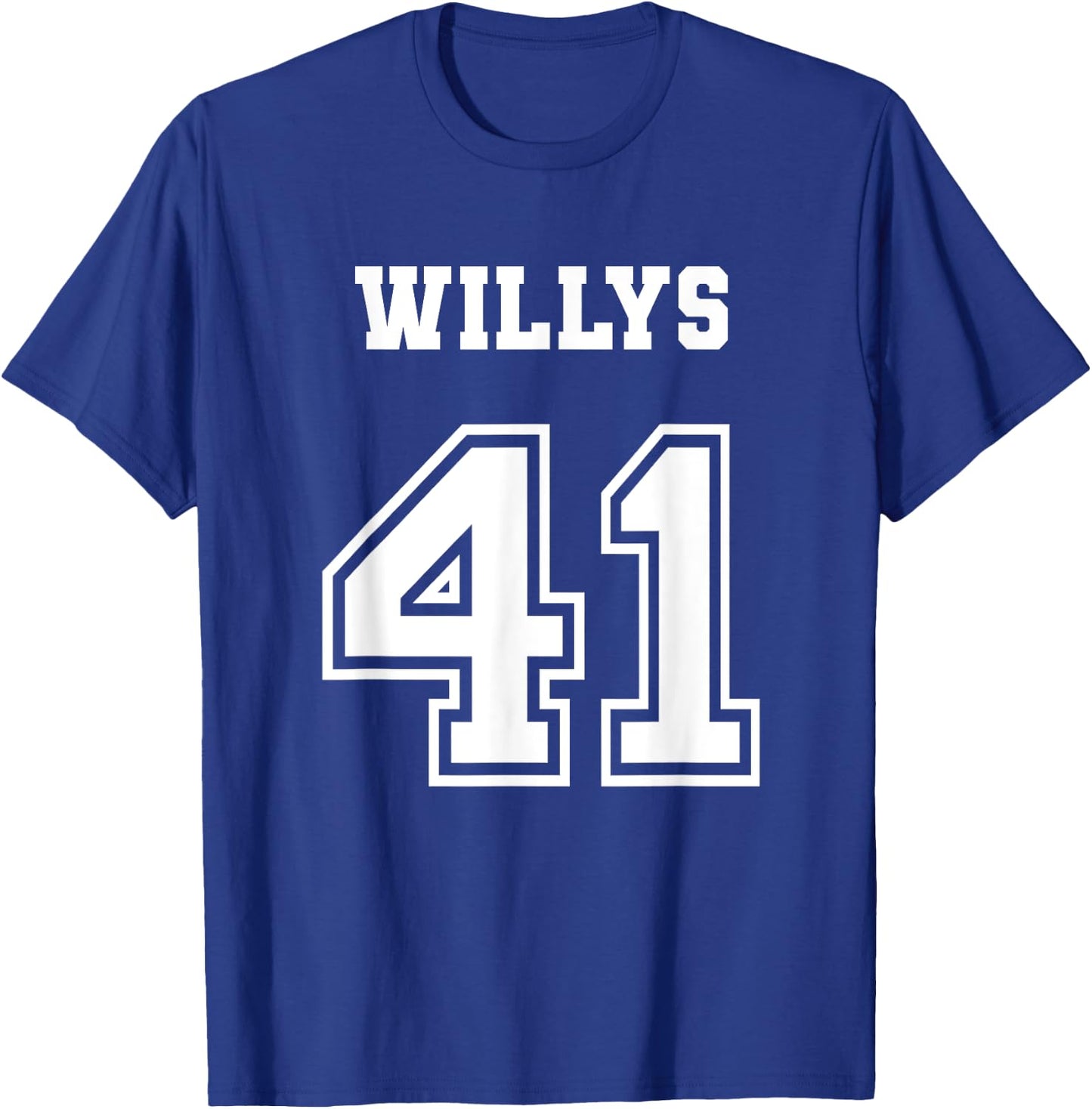 Jersey Style 41 1941 Willys 4x4 Vintage MB Army Truck Car T-Shirt - T-Shirt | Royal