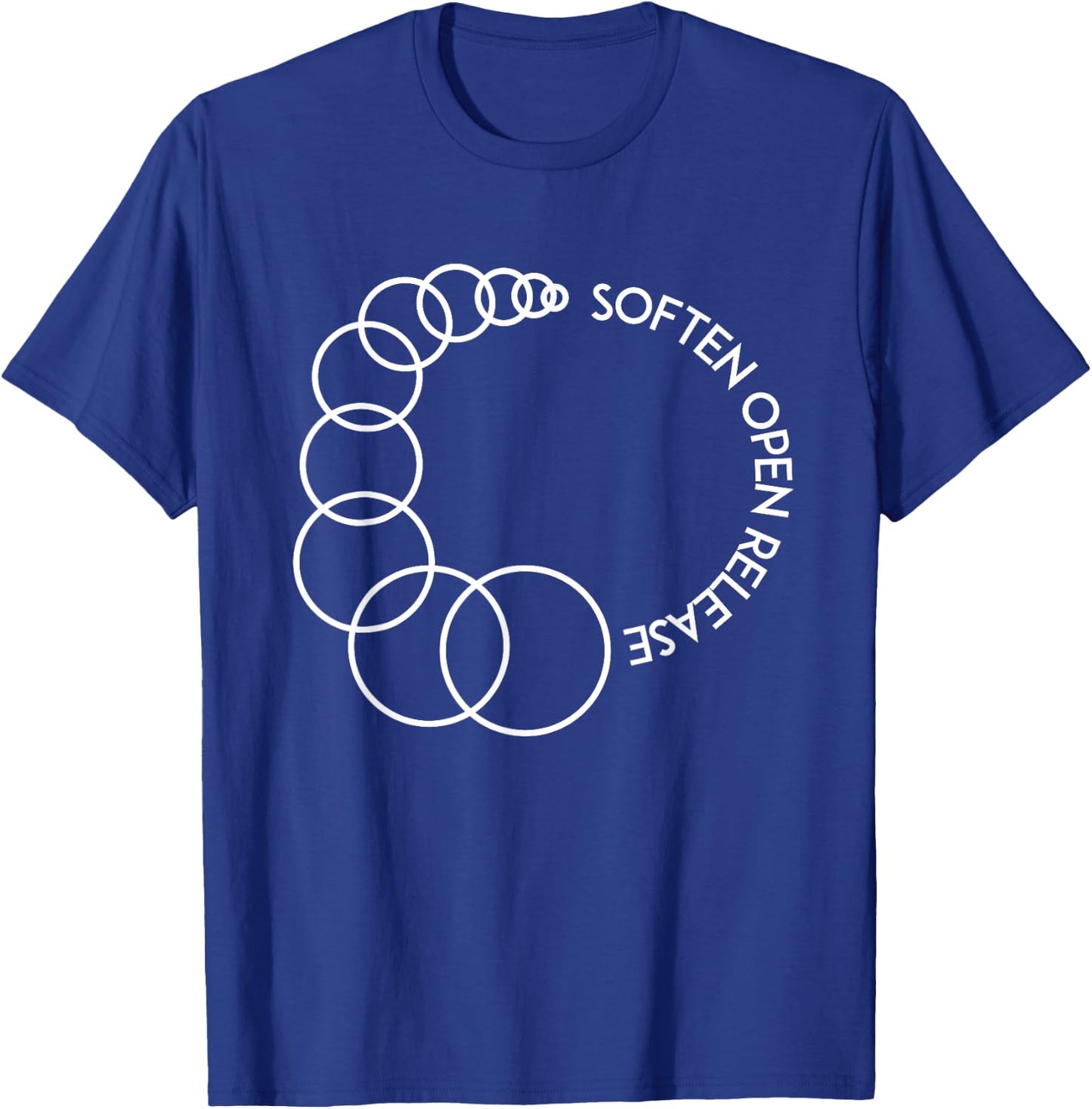 Soften Open Release Doula Labor Coach Birth Companion T-Shirt - T-Shirt | Royal