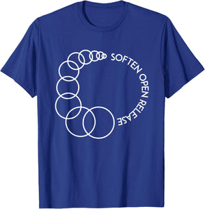 Soften Open Release Doula Labor Coach Birth Companion T-Shirt - T-Shirt | Royal