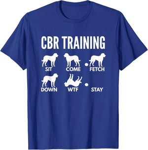 CBR Training for Chesapeake Bay Retriever Owners T-Shirt - T-Shirt | Royal