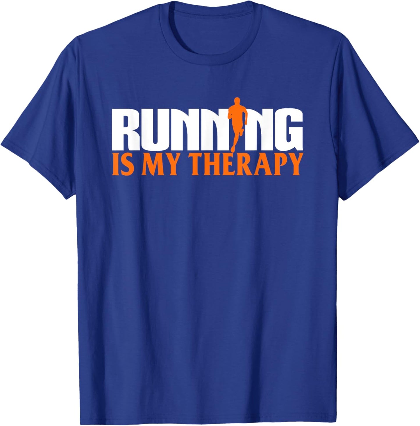 Running-is My Therapy 2024 T-Shirt - T-Shirt | Royal