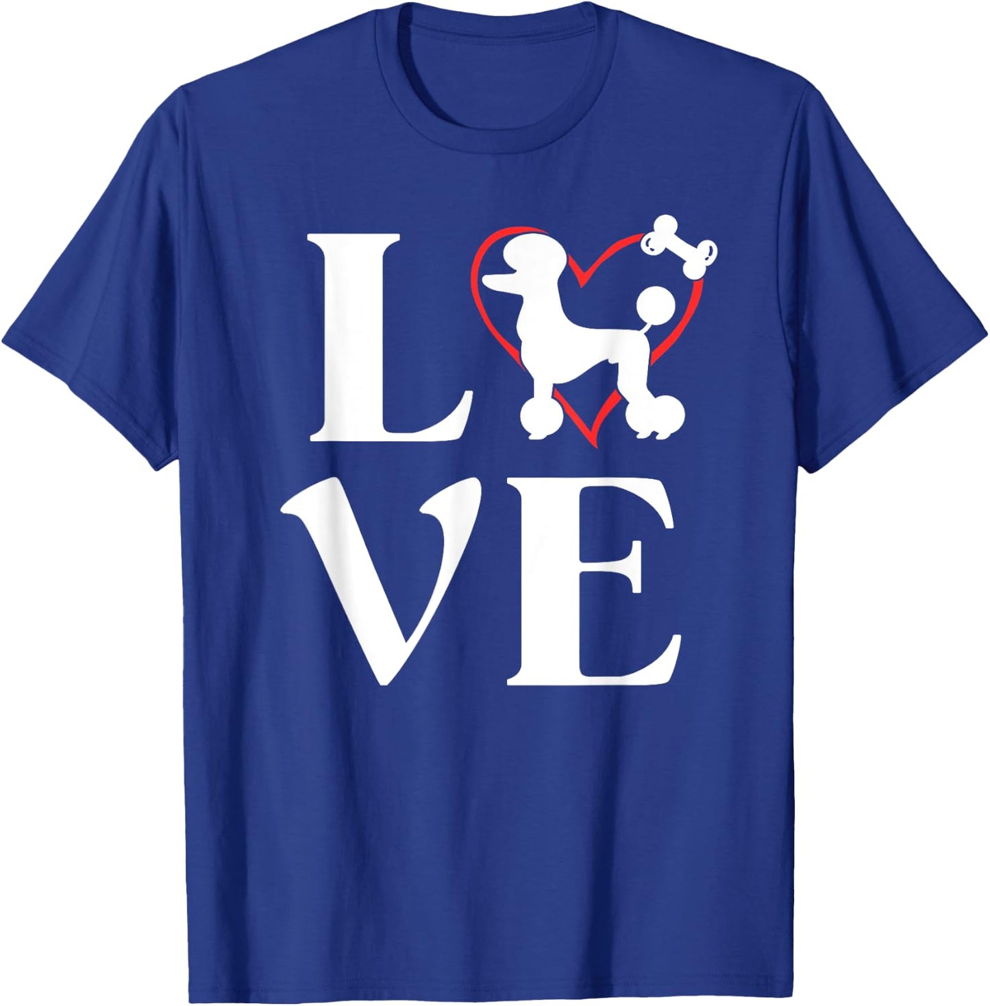 Poodle Gifts Love Dogs Dog Mama T-Shirt - T-Shirt | Royal