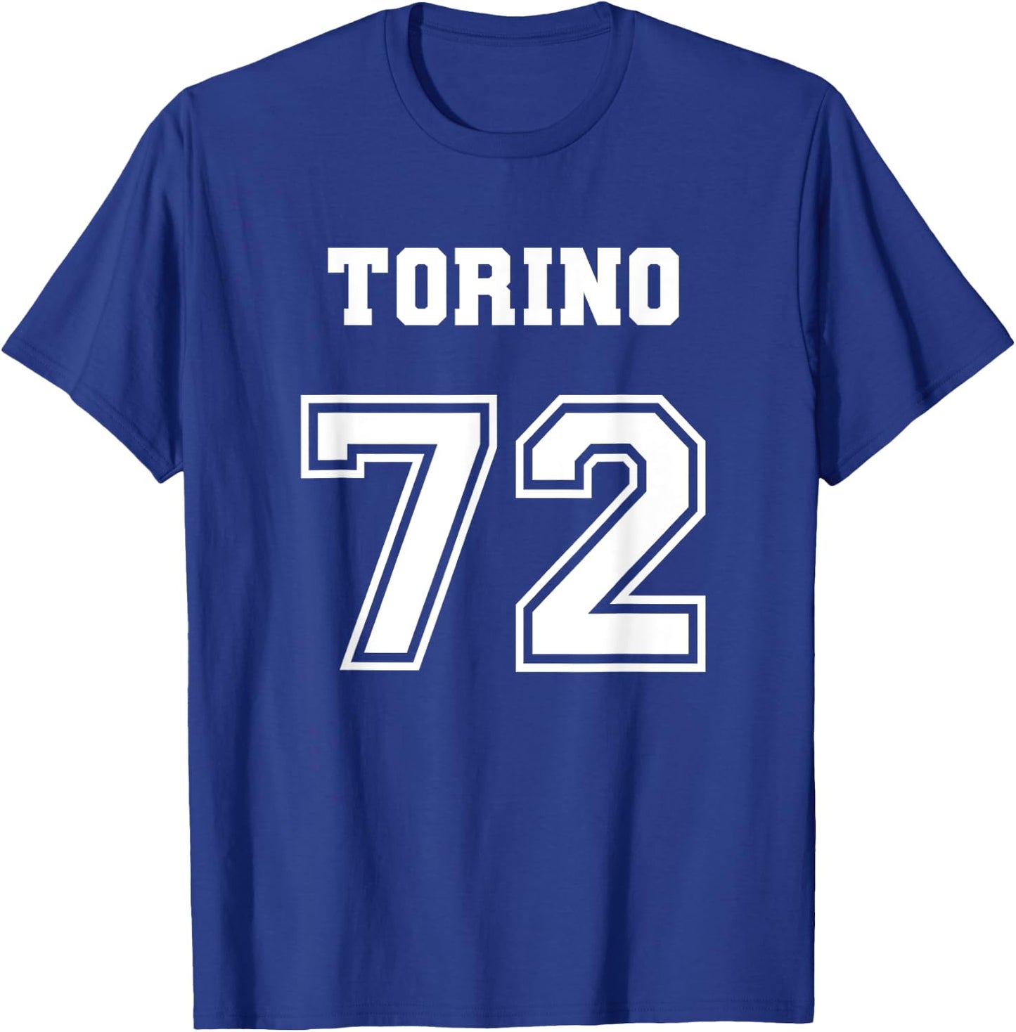 Jersey Style Torino 72 1972 Muscle Classic Car T-Shirt - T-Shirt | Royal