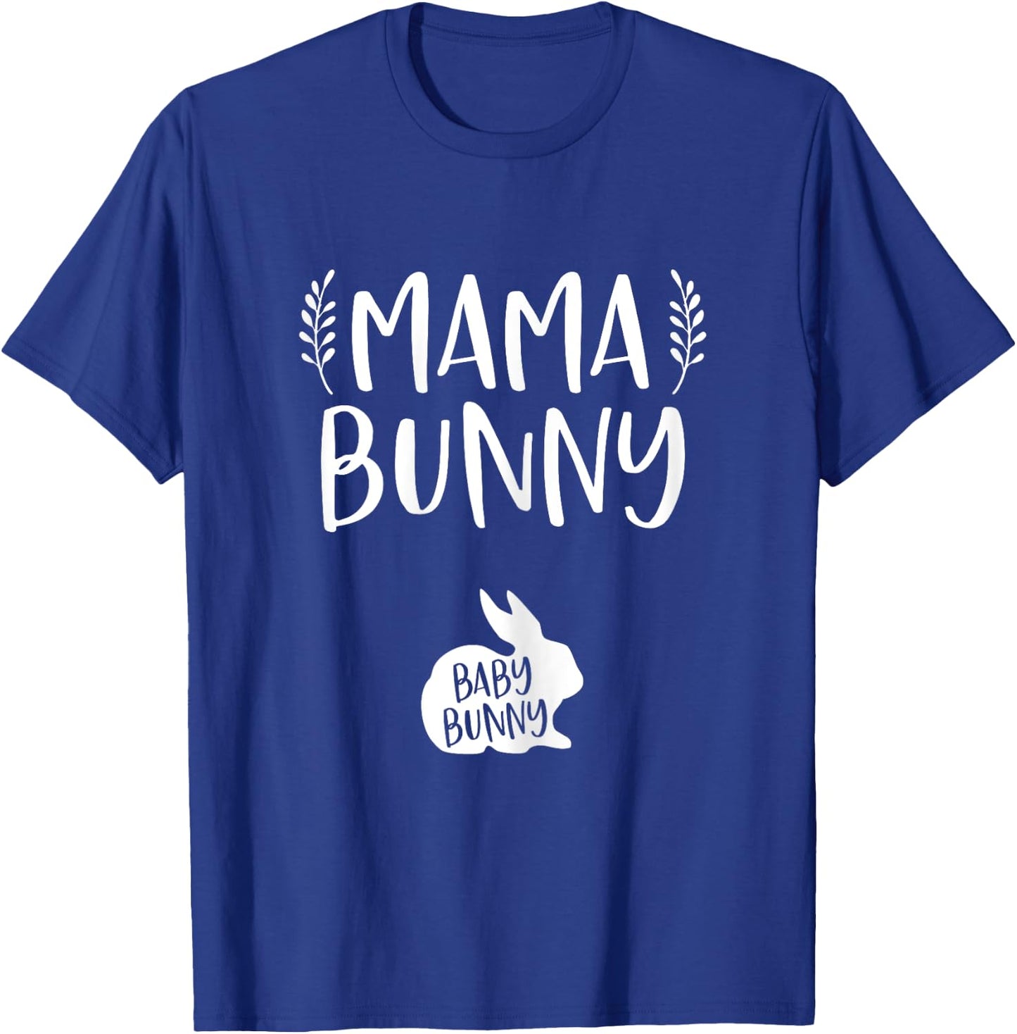 Easter Pregnancy Announcement Shirt Mama Bunny Baby Reveal T-Shirt - T-Shirt | Royal