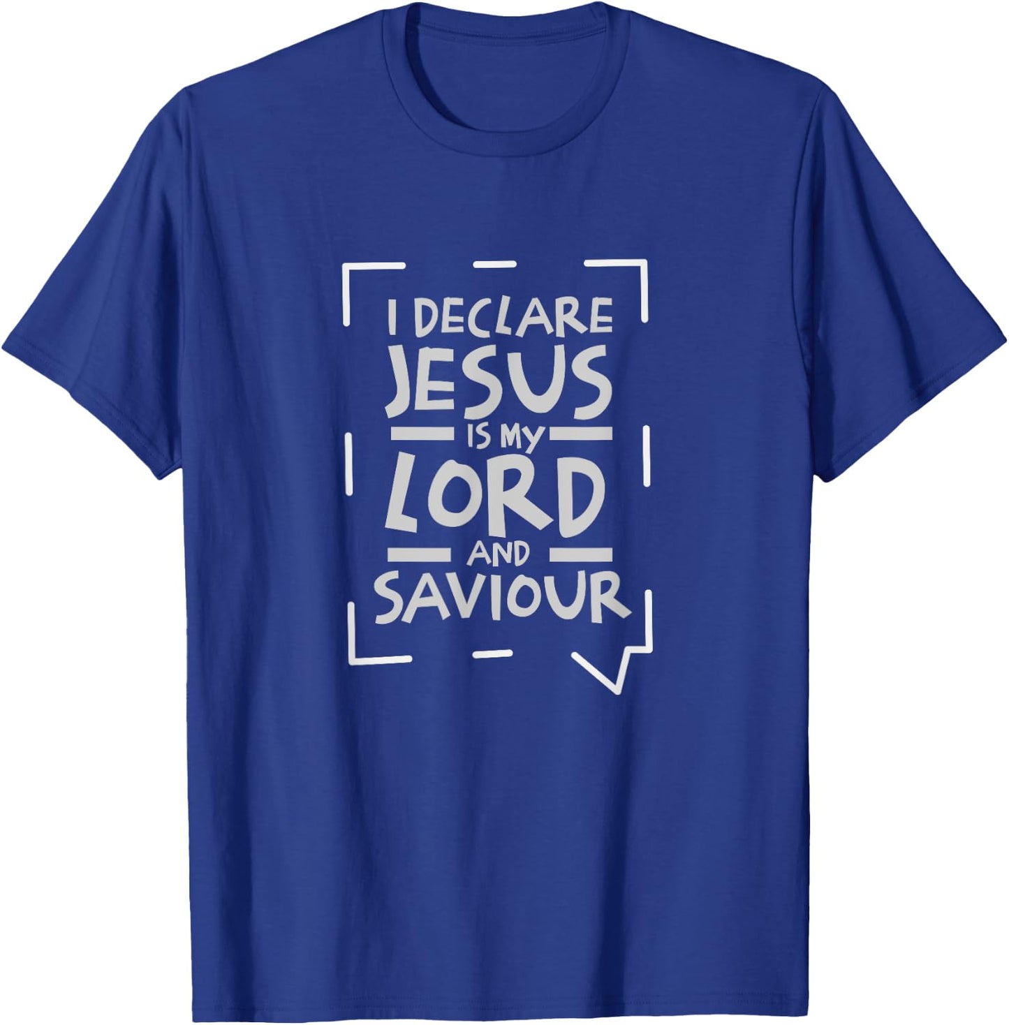 Jesus Christ Crucifix Religion Faith Bible Cross Gift T-Shirt - T-Shirt | Royal