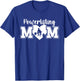 Powerlifting Mom Heart Mom Of A Powerlifter Mother T-Shirt - T-Shirt | Royal