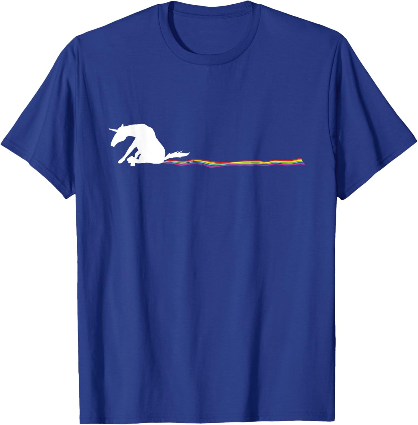 Funny unicorn dog rainbow track Women T-Shirt - T-Shirt | Royal