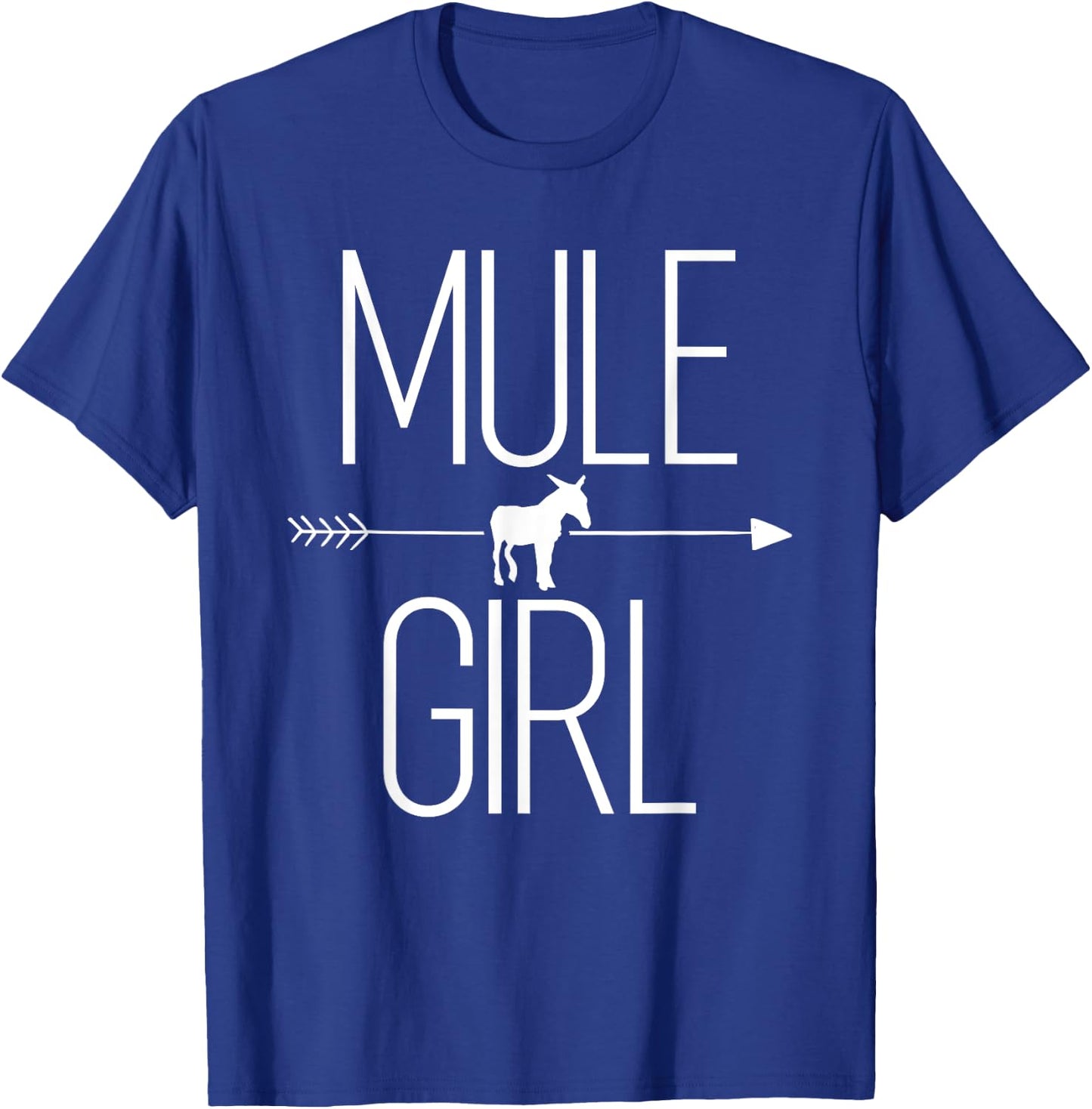 Mule Girl Gift Donkey Horse Hybrid Lover T-Shirt - T-Shirt | Royal