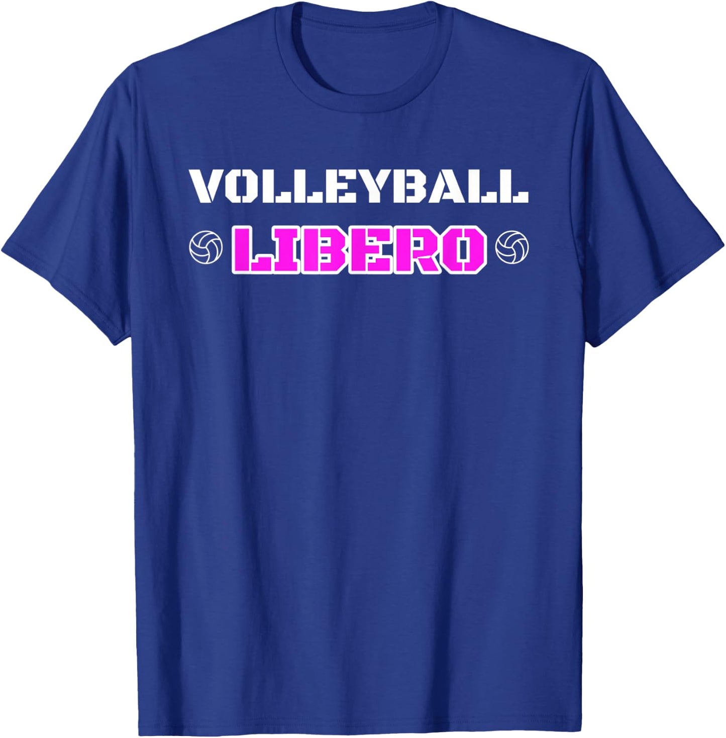 Volleyball Player Libero Position T-Shirt - T-Shirt | Royal